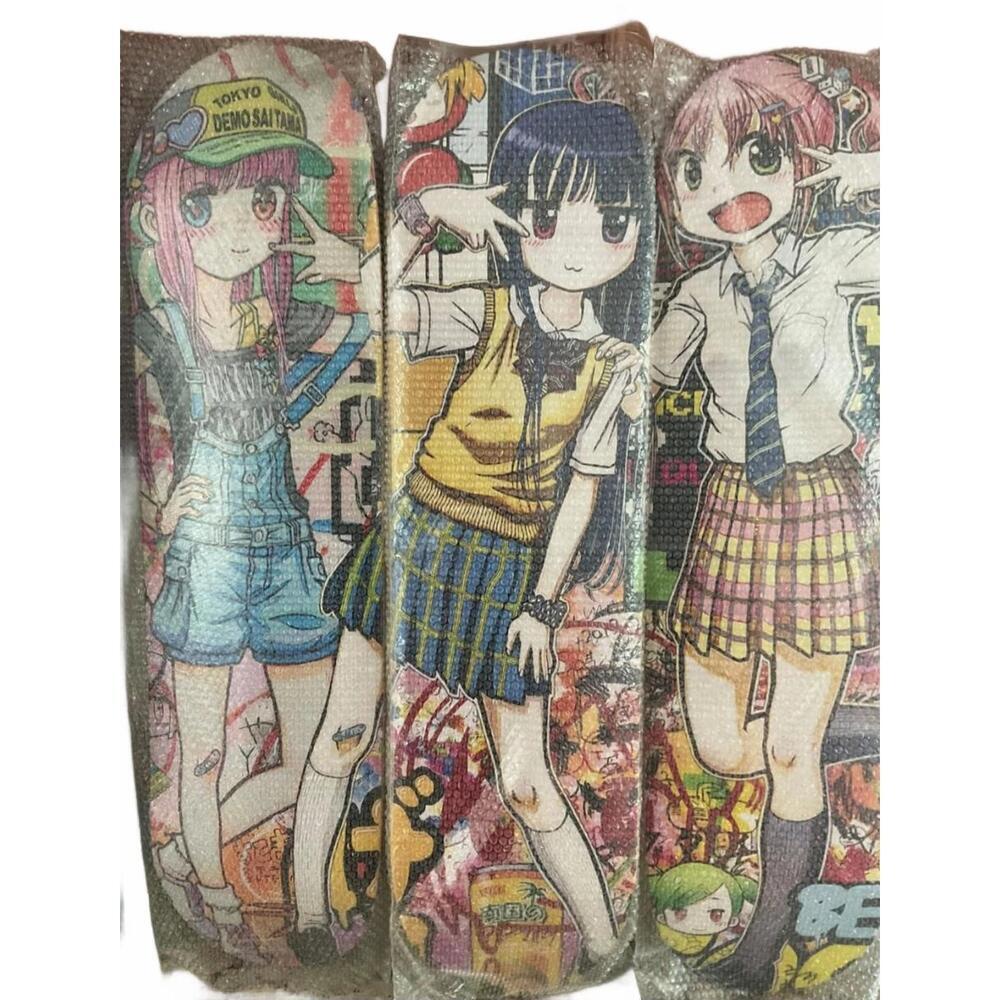 MR/KK KaiKai Skateboard Deck Art NTWRK HIGH SCHOOL STORY! - Picture 9 of 12